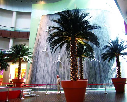 Washington Coconut Artificial Landscape Trees Hotel Restaurant Anti UV Long Lifespan 2-10 Meter