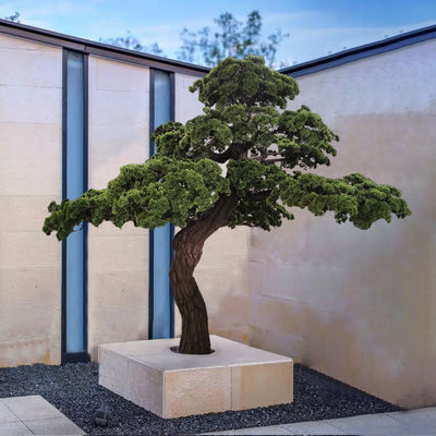 Customizable Landscape Artificial Green Pine Tree For Bathroom