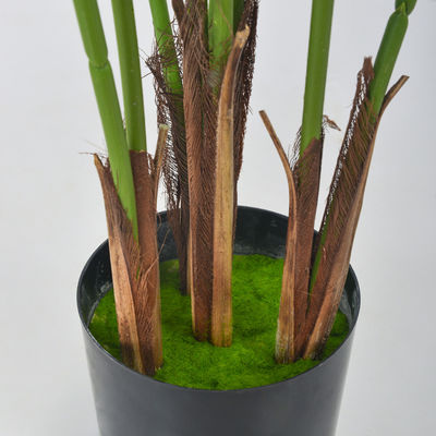 PONY Artificial Floor Palm Tree Indoor Decor Potted No Water Natural Look