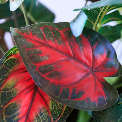 Silk Large Capacity Artificial Potted Floor Plants For Wedding And Home Decoration