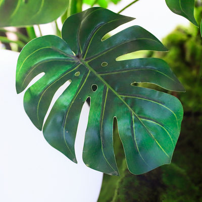 Silk Large Capacity Artificial Potted Floor Plants For Wedding And Home Decoration