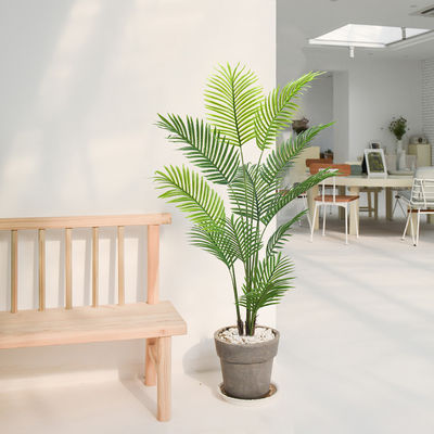 PONY Artificial Floor Palm Tree Indoor Decor Potted No Water Natural Look