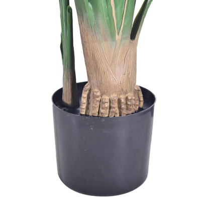Multiple sizes Tall Bird of Paradise Artificial Tree  with Large Trunks and Realistic Leaves Big Faux Floor Potted Plants Fake Silk Plants for Home Office Living Room Decor Indoor