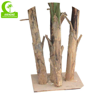 Fire Retardant H350cm Large Artificial Landscape Trees With Real Touch Leaves