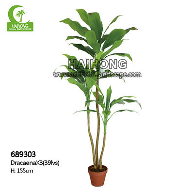 Cornstalk Cracaena High Quality Artificial Dracaena With Real Touch Leaves For Hot Sale