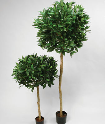 Height 160cm Artificial Potted Floor Plants Plastic Laurel Tree