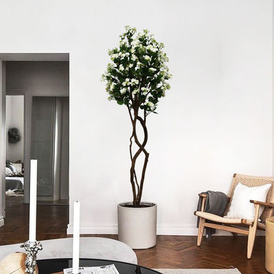 180cm Fake Jasmine Flower Camellia Plant Decoration Indoor Landing Bonsai