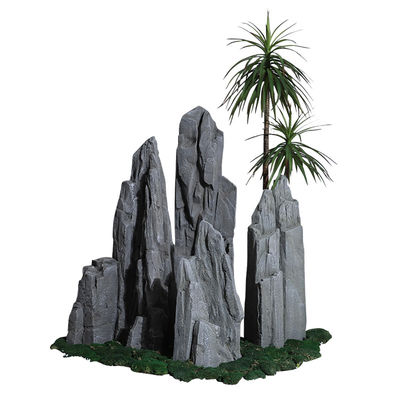 Micro GRC Landscape Fiberglass Rough Rocky Stone Make Money Ornaments