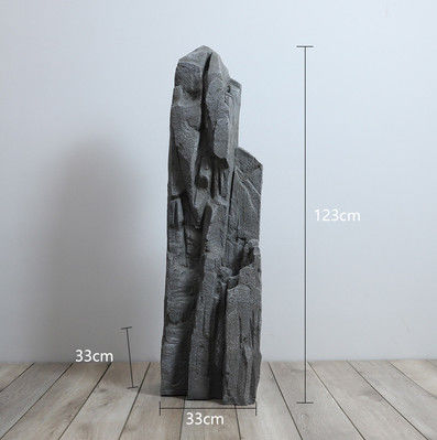 Micro GRC Landscape Fiberglass Rough Rocky Stone Make Money Ornaments