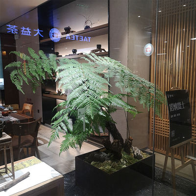 150cm Height Artificial Green Potted Bonsai Window Corner Landscaping Large Fern Tree