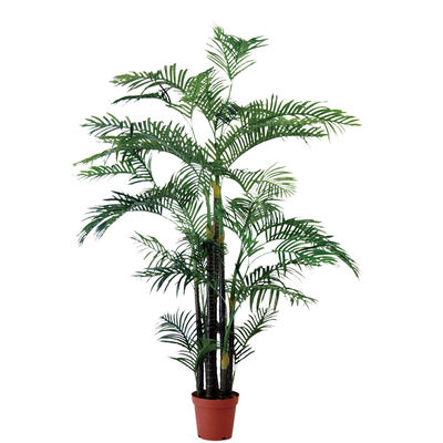 140cm Artificial Landscape Trees Bamboo Areca Palm Fire Retardant