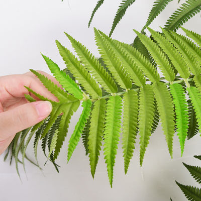 Fire Retardent Ivy Artificial Potted Floor Plants For Vertical Green Wall Diy Plant Rattan