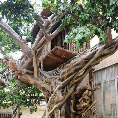 3m Artificial Landscape Trees Large Ficus Simulating Century Old Trees With Old Vines Special Shape