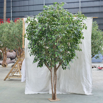 8.2ft 250cm Silk 8 Ft Artificial Ficus Tree ​Faux Plant For Outdoor Home Wedding Parties Decoration