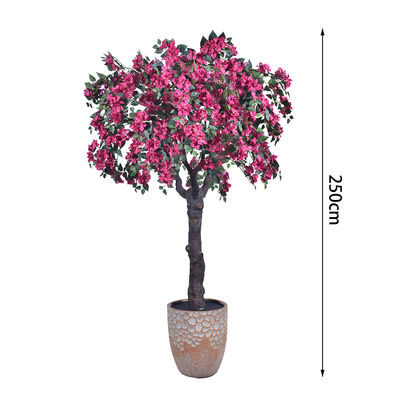 Artificial Plants Nearly Natural Artificial Bougainvillea pink Flowers Christmas Holiday Decoration Tree