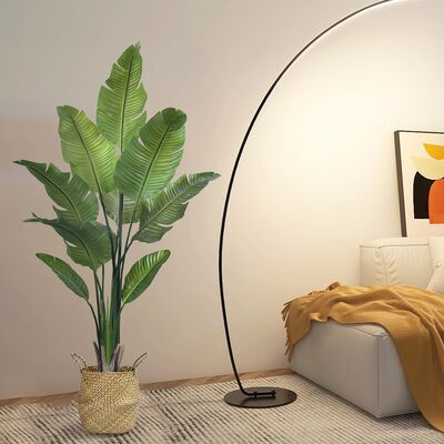 Haihong New Arrival Indoor Artificial Plants Realistic Bird Of Paradise Artificial Plant Tropical Palm Decoration Salon For Home