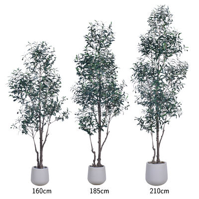 HAIHONG Artificial Olive Tree in Pot Fire Retardant Plastic Durable Natural Touch Indoor Plants for Home Decor Indoor