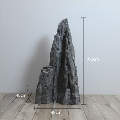 Micro GRC Landscape Fiberglass Rough Rocky Stone Make Money Ornaments